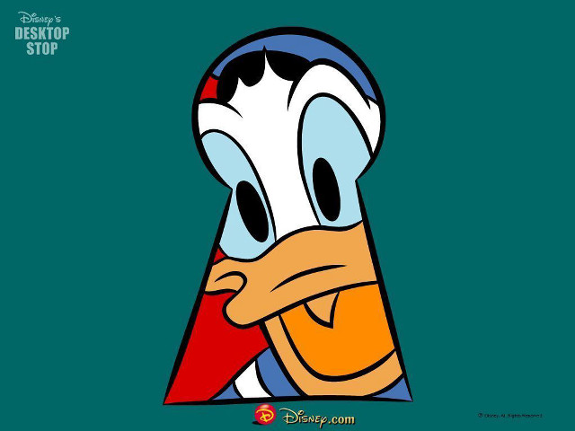 Cartoon goofy face red nose free wallpaper - medium preview image