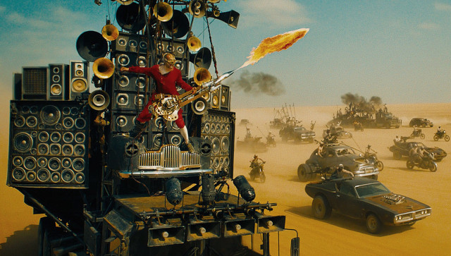 Desert vehicle group epic scene free wallpaper - medium preview image