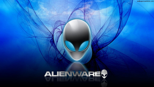 Alienware blue background sky clouds #2 free wallpaper - medium preview image