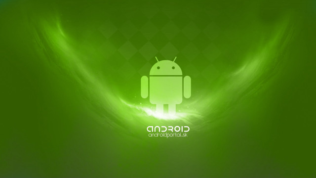 Green wallpaper android character face free wallpaper - medium preview image