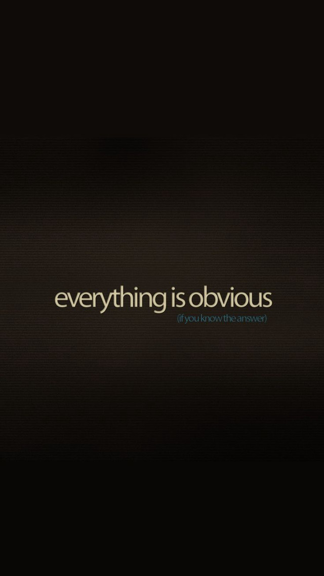 Black background white quote everything free wallpaper - medium preview image
