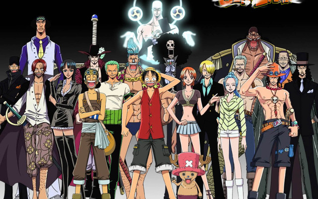 Anime characters neon sign one free wallpaper - medium preview image