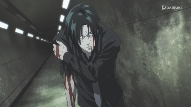 Man glasses knife darkroom light free wallpaper - medium preview image