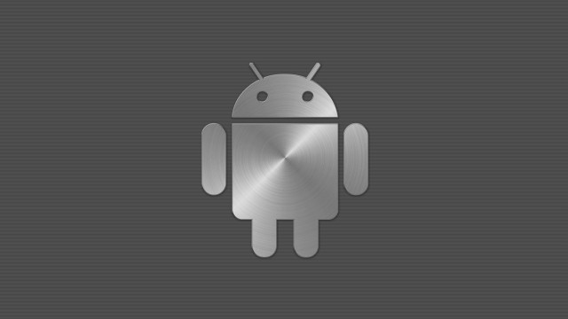 Silver android gray background ambient free wallpaper - medium preview image