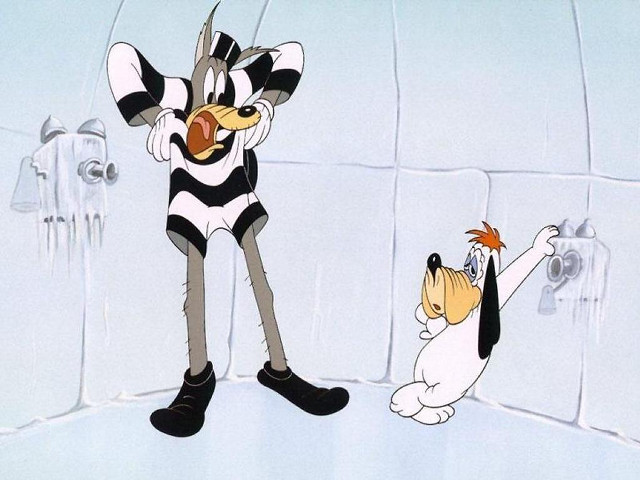 Cartoon character dog cat background free wallpaper - medium preview image