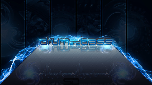 Blue background burn flame middle free wallpaper - medium preview image