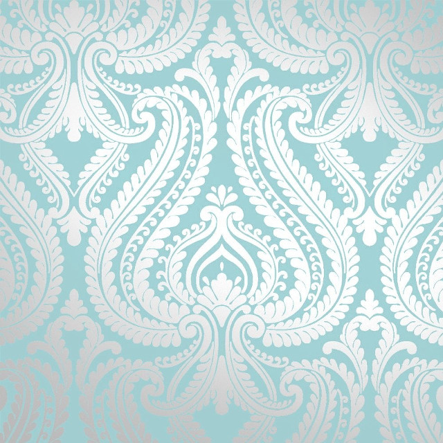 Blue white wallpaper pattern side #2 free wallpaper - medium preview image