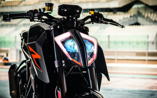 Motorcycle red black design mirror free wallpaper - medium preview image