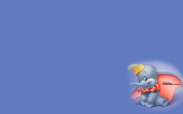 Cartoon elephant crown red ball free wallpaper - medium preview image