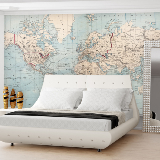 Bed map mirror floor vase free wallpaper - medium preview image