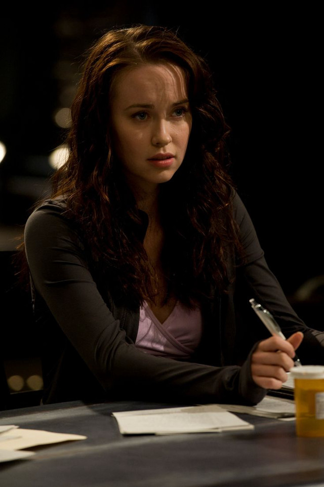 Woman sitting table pen paper free wallpaper - medium preview image