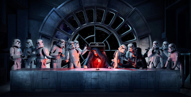 Star wars stage group people free wallpaper - medium preview image
