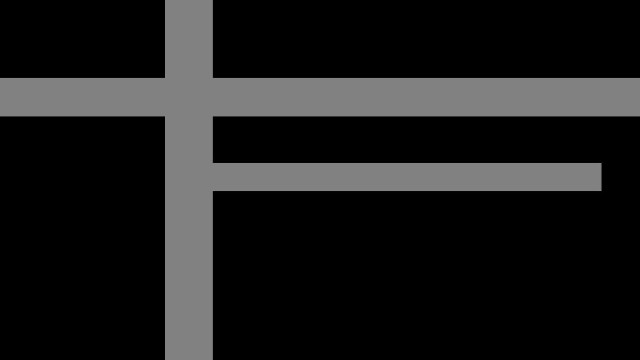 Cross black background white border free wallpaper - medium preview image