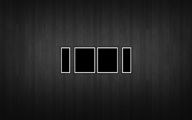 Black white photo wall four free wallpaper - medium preview image