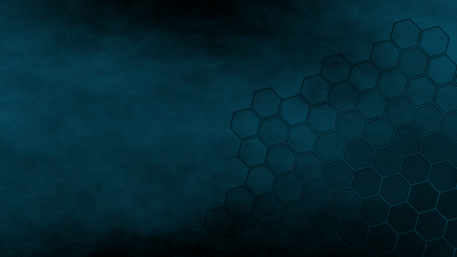 Black blue hexagonal background shapes free wallpaper - medium preview image