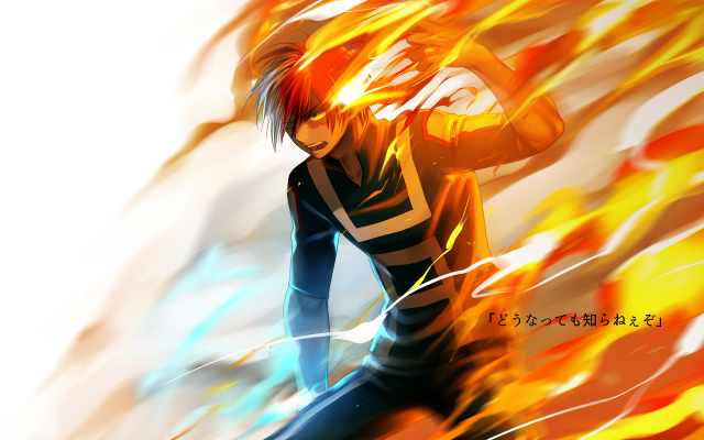 Man fire background red yellow free wallpaper - medium preview image
