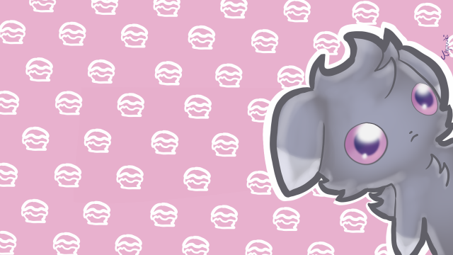 Cartoon elephant pink eyes skulls free wallpaper - medium preview image