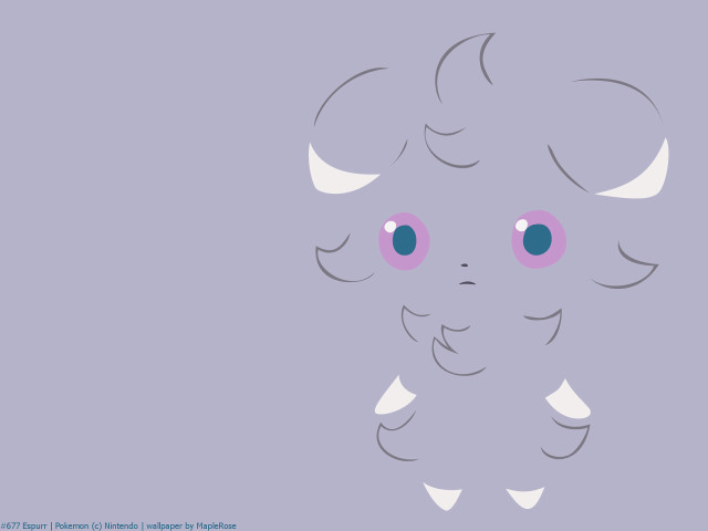 Face horns big eyes purple free wallpaper - medium preview image