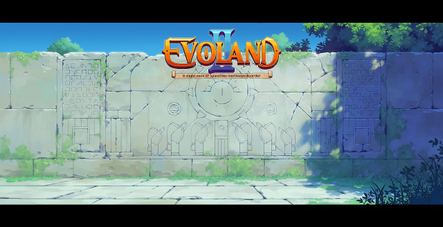 Cartoon wall sign evland building free wallpaper - medium preview image