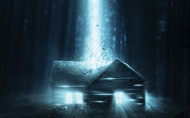 House woods light beam roof free wallpaper - medium preview image