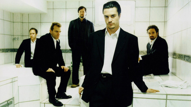 Man suit bathroom other men free wallpaper - medium preview image