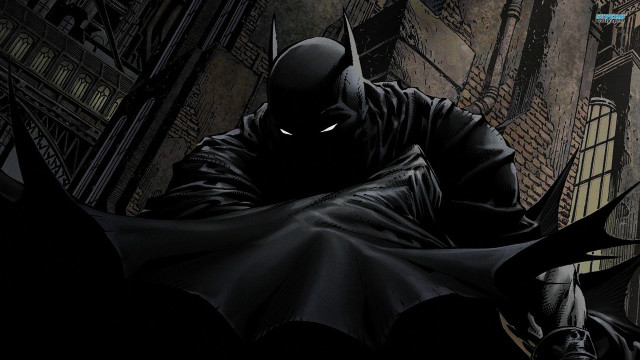 Batman dark city bat shoulder free wallpaper - medium preview image
