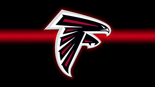 Atlanta football team logo black free wallpaper - medium preview image