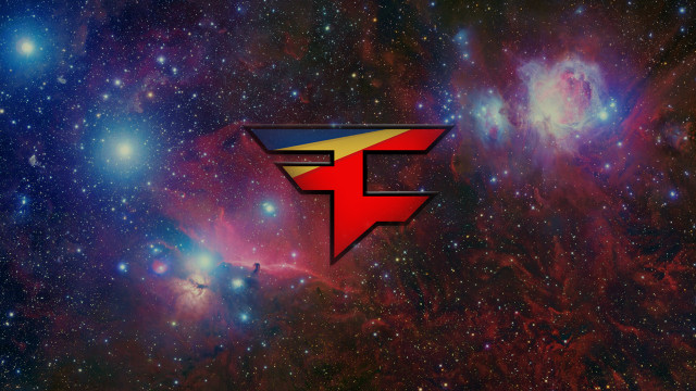Space scene logo stars cosmic free wallpaper - medium preview image