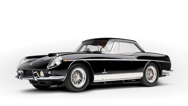 Classic car black white shadow free wallpaper - medium preview image