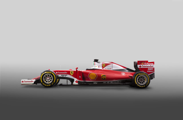 Red race car white front #2 free wallpaper - medium preview image