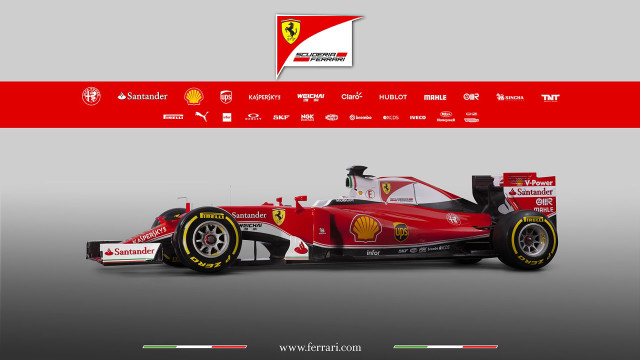 Red ferrari graphic style image free wallpaper - medium preview image