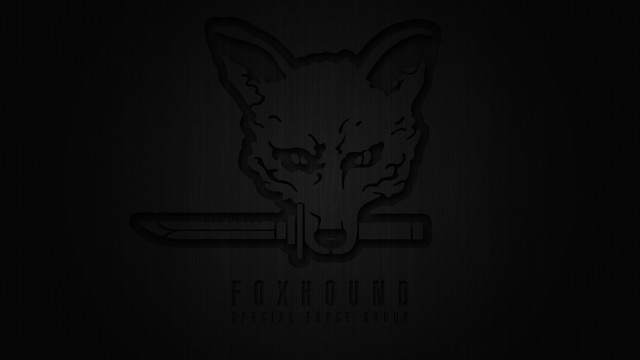 Wolf head knife black background free wallpaper - medium preview image