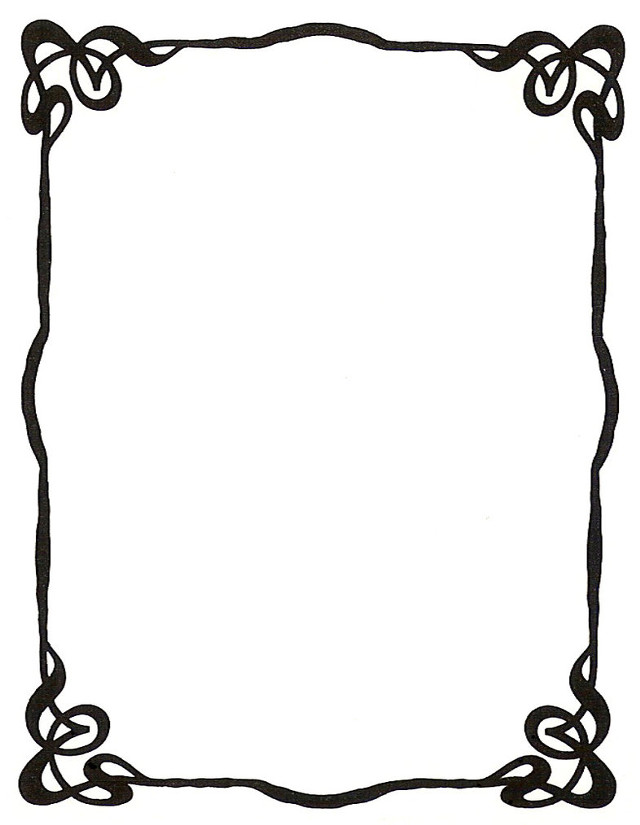 Black white frame knot square free wallpaper - medium preview image