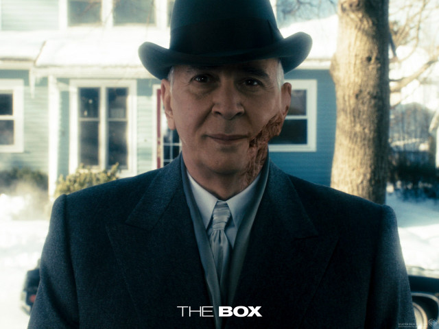 Man suit tie bloody face free wallpaper - medium preview image