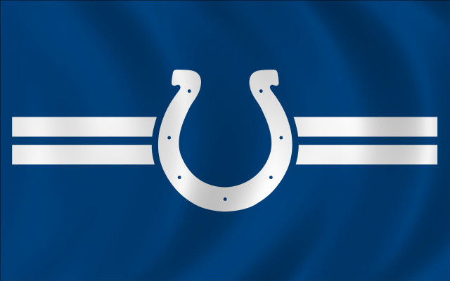 Flag horseshoe white stripe blue free wallpaper - medium preview image