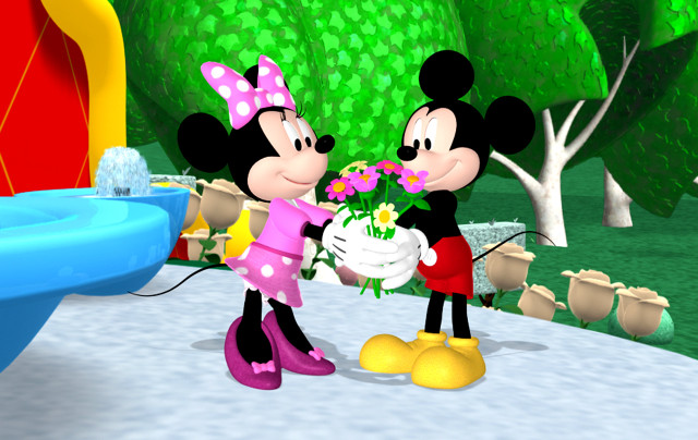Mickey mouses park water slide free wallpaper - medium preview image