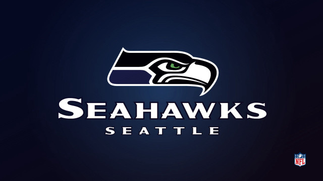 Seattle football team logo dark free wallpaper - medium preview image