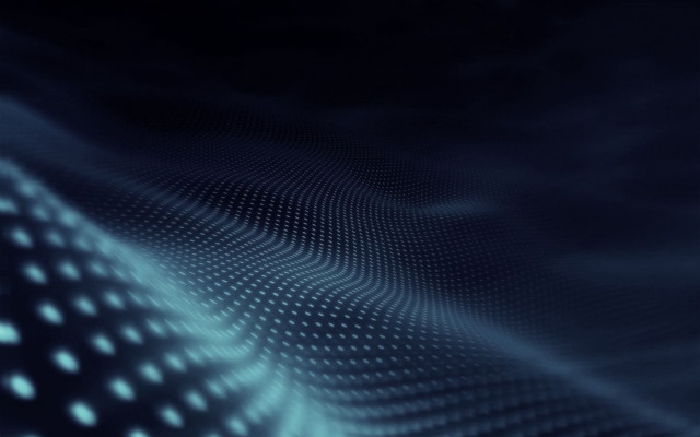 Blue background squares dots pattern #3 free wallpaper - medium preview image