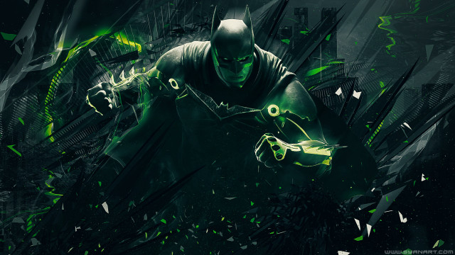 Man green suit holding green #3 free wallpaper - medium preview image
