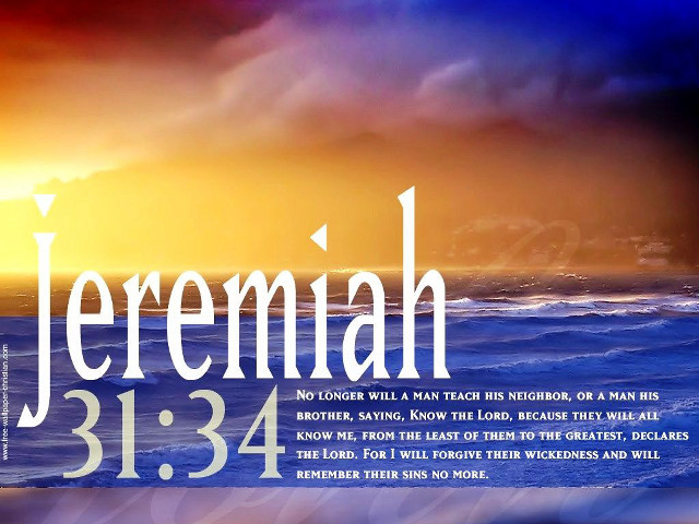 Bible verse jeremiah sunset ocean free wallpaper - medium preview image
