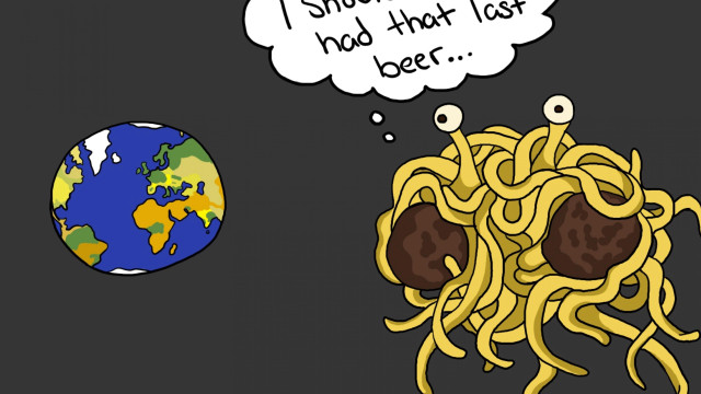 Cartoon spaghetti thought bubble says free wallpaper - medium preview image