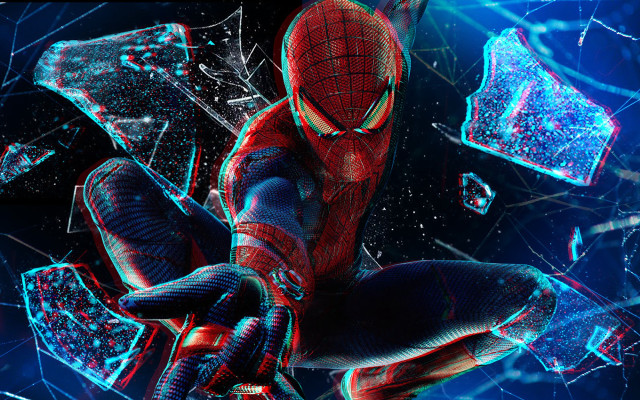 Spider man suit futuristic background #2 free wallpaper - medium preview image