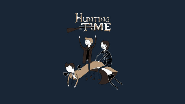 Couple bed hammer hunting time free wallpaper - medium preview image