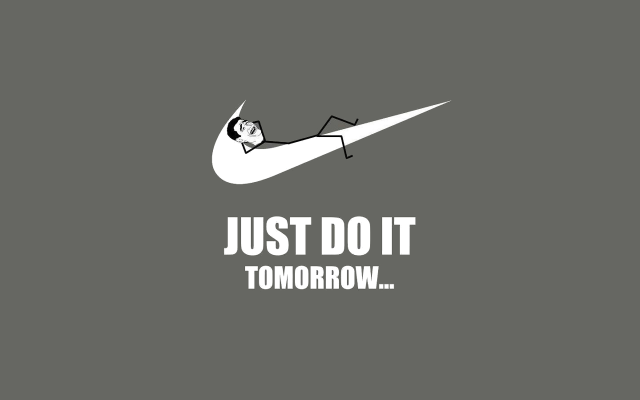 White nike logo falling dream free wallpaper - medium preview image