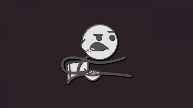 Cartoon character bow tie frown free wallpaper - medium preview image