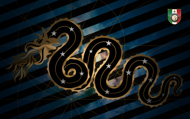 Black gold snake stars tail free wallpaper - medium preview image