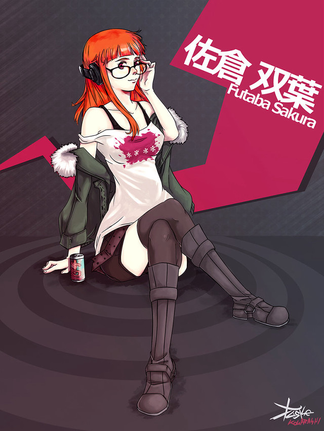 Woman sitting phone pink arrow free wallpaper - medium preview image
