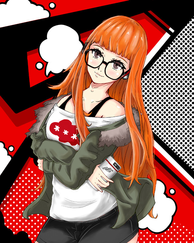 Woman glasses jacket cellphone thought free wallpaper - medium preview image
