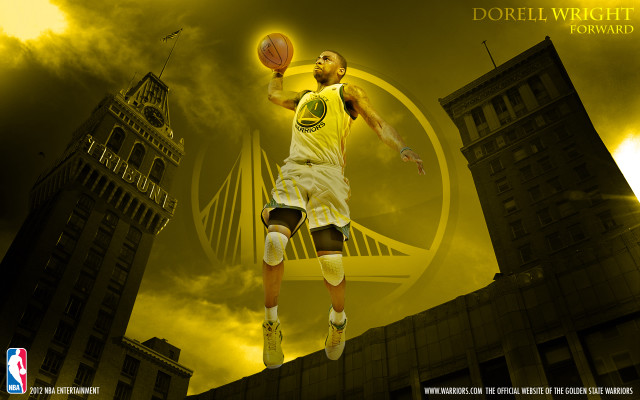 Man yellow uniform jumping basketball free wallpaper - medium preview image