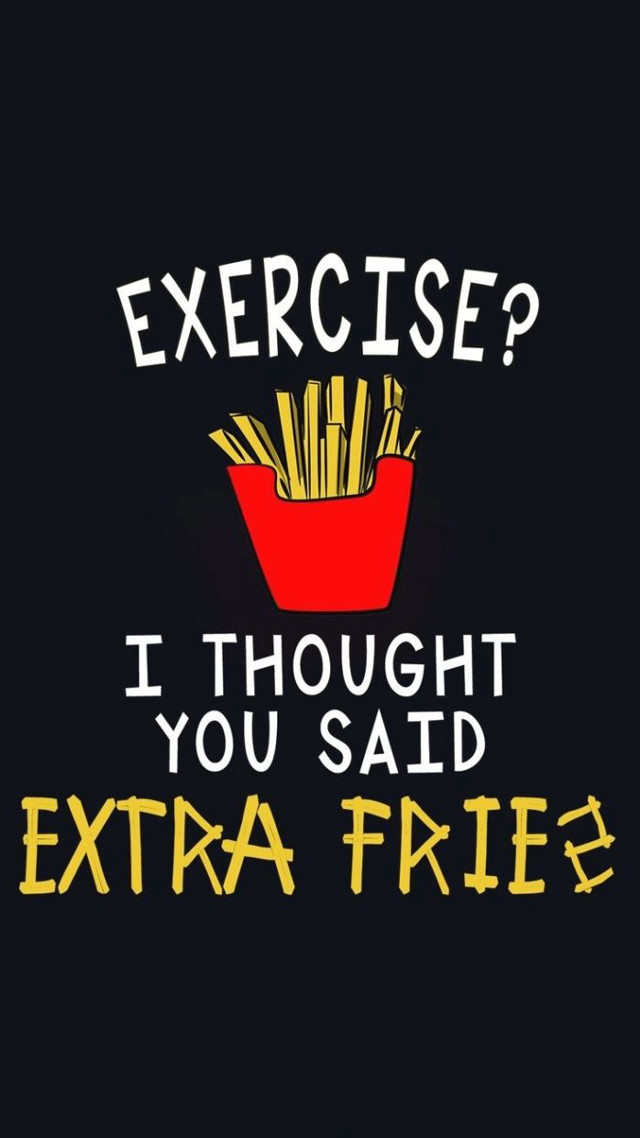 Exercise i thought you said free wallpaper - medium preview image